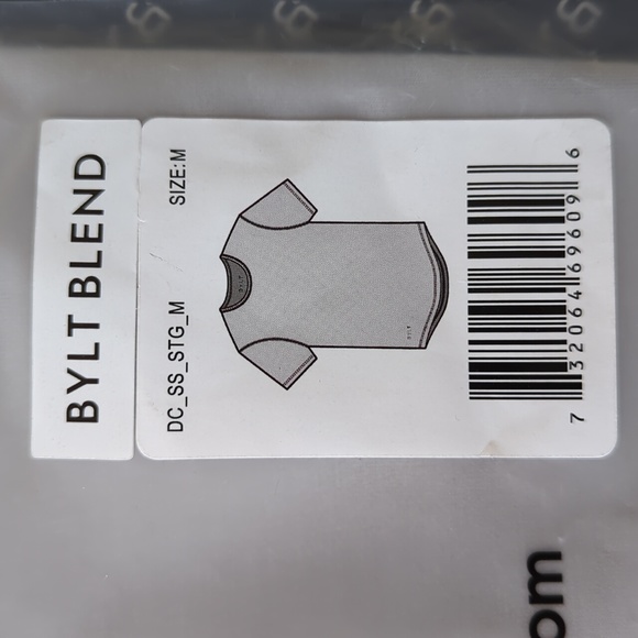 BYLT Signature Drop Cut Short Sleeve Crew T Shirt - Picture 5 of 5